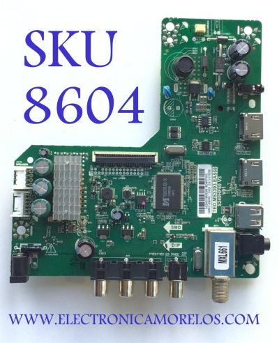 MAIN FUENTE PARA TV INSIGNIA / NUMERO DE PARTE 5524S19ME9 / TED.M3393.EA558 / 55.24S19.ME9 / S240HF60 V3 / M238HVN01.2 / 20160225 / PANEL 96.24S19.005 / DISPLAY M238HVN01.2 / MODELO NS-24D510NA17	